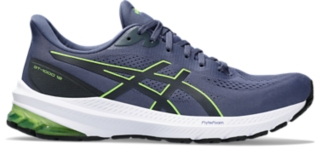 ASICS Gt - 1000 12 Thunder Blue / Electric Lime Hommes Taille 43.5