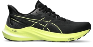 ASICS Gt - 2000 12 Black / Glow Yellow Hommes Taille 43.5