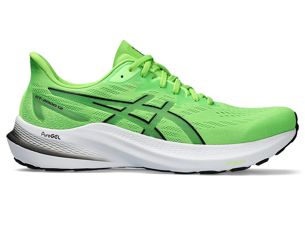 ASICS Gt - 2000 12 Electric Lime / Black Hommes Taille 43.5