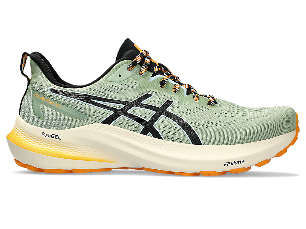 ASICS Gt - 2000 12 Tr Nature Bathing / Fellow Yellow Hommes Taille 43.5