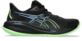 ASICS Gel - Cumulus 26 Black / Electric Lime Hommes Taille 43.5