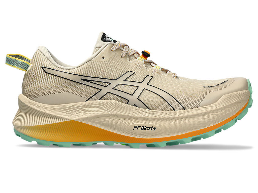 ASICS Trabuco Max 3 Feather Grey / Black Hommes Taille 43.5