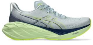 ASICS Novablast 4 Cool Grey / Blue Expanse Femmes Taille 40