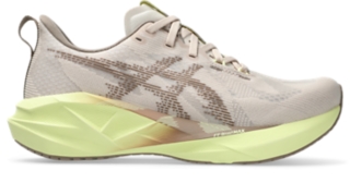 ASICS Novablast 5 Mineral Beige / Taupe Grey Femmes Taille 41.5