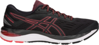 Men's GEL-CUMULUS 20 | BLACK/RED ALERT | Running | ASICS Outlet