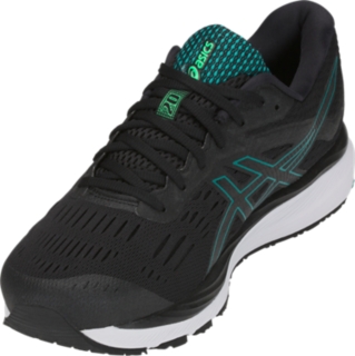 asics preto com verde