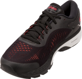 Asics kayano 25 black clearance red