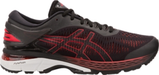 GEL-KAYANO 25 | BLACK/CLASSIC RED 