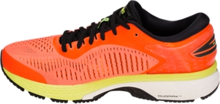 Men s GEL Kayano 25 Shocking Orange Black Running Shoes ASICS