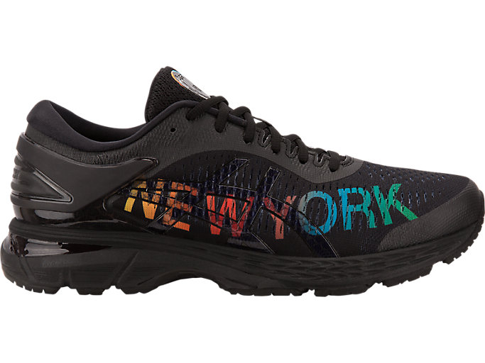 ماهو Men's GEL-Kayano 25 NYC | Black/Black | Running Shoes | ASICS ماهو