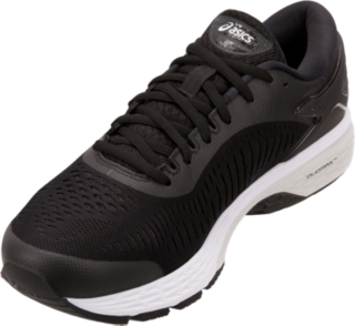 Asics gel-kayano 25 (2e) shop mens black glacier grey