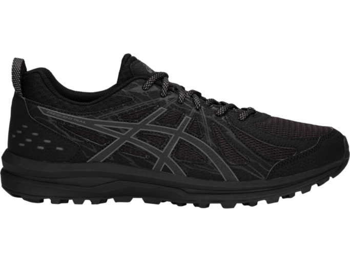  ASICS Men's Frequent Trail Running Shoes, Black/Black, 8