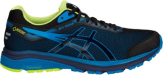 Men's GT-1000 7 G-TX | BLACK/RACE BLUE | Running | ASICS Outlet