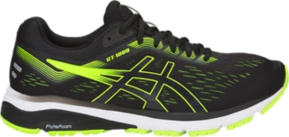 Men's GT-1000 7 | Black/Hazard Green | Running Shoes | ASICS