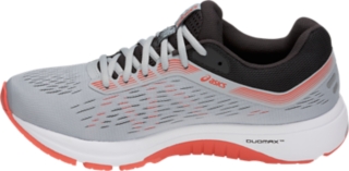 Asics men's gt 1000 7 clearance 4e running shoes - grey/black