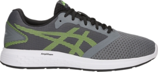 Men's Patriot 10 | Steel Grey/Hazard Green | Running Shoes | ASICS