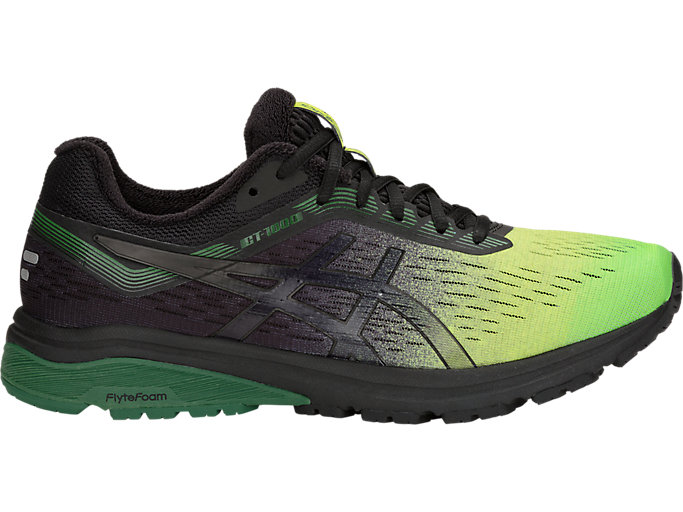 Image 1 of 7 of Men's Neon Lime/Black GT-1000 7 SP Men's Running Shoes