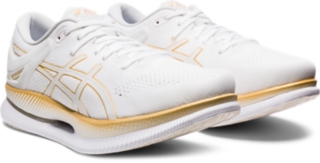 Men's METARIDE | White/Pure Gold | Running Shoes | ASICS