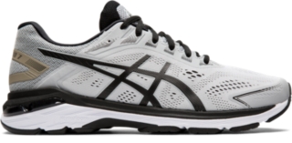 mens grey asics trainers