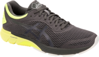 Men s GT 4000 Dark Grey Safety Yellow Running Shoes ASICS