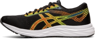 Buty asics gel-excite 6 2025 1011a165 black/shocking orange 006