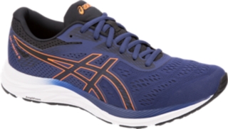 Men's GEL-EXCITE 6 | Indigo Blue/Shocking Orange | Running Shoes | ASICS