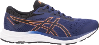 asics blue and orange