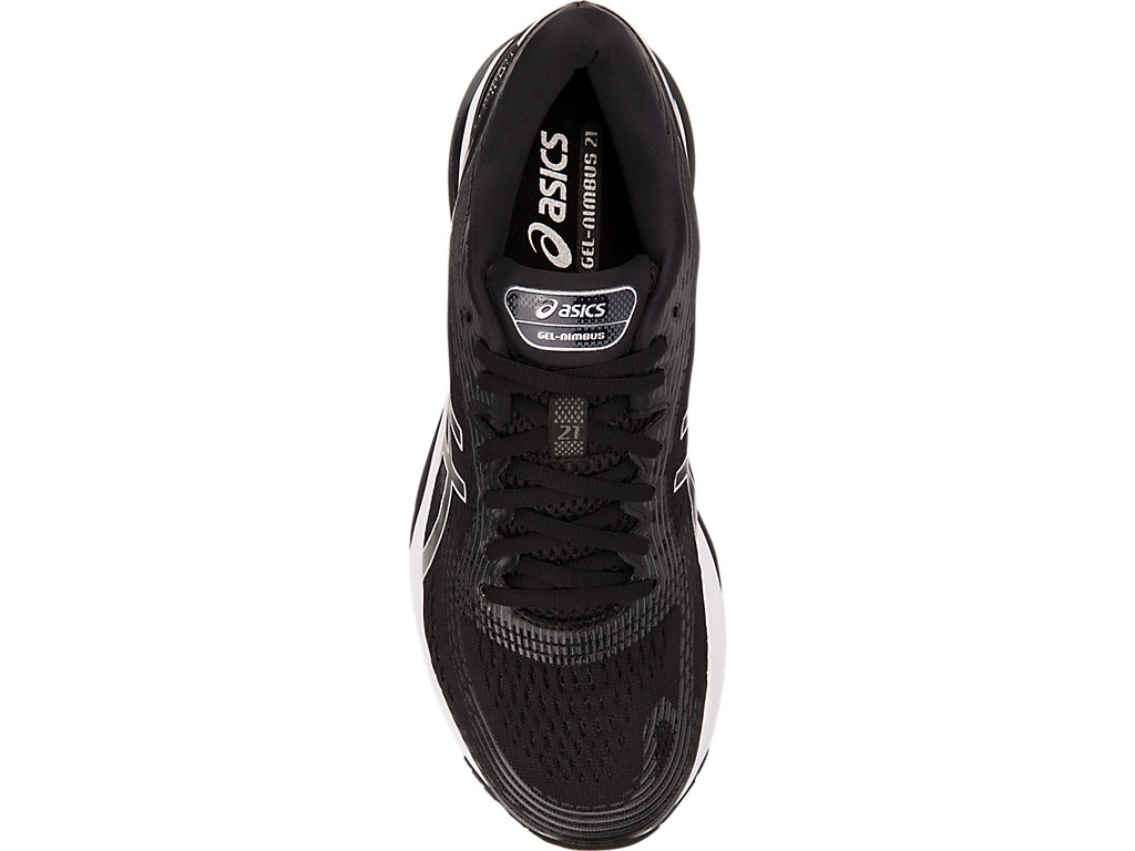 Men's GEL-NIMBUS 21 | Black/Dark Grey | Running Shoes | ASICS