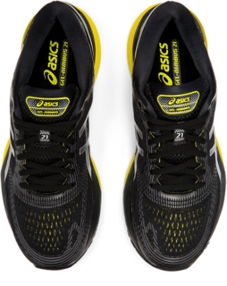 Men's GEL-NIMBUS 21 | Black/Lemon Spark 