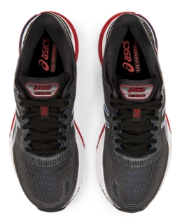 asics gel nimbus 21 black classic red