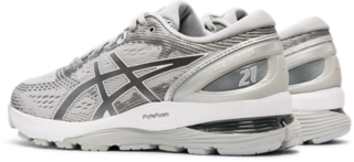 caldera Problema bordillo Men's GEL-NIMBUS 21 | Mid Grey/Silver | Running Shoes | ASICS