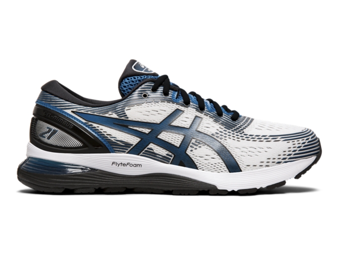 GEL NIMBUS 21 Men White Deep Sapphire notdisplayedANABV ASICS United States