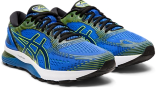 Men s GEL NIMBUS 21 Illusion Blue Black Running Shoes ASICS