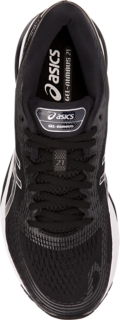 asics gel nimbus 21 black dark grey