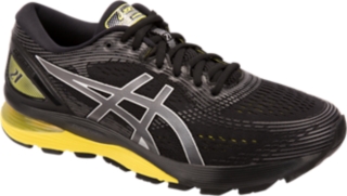 asics gel nimbus 21 black lemon spark