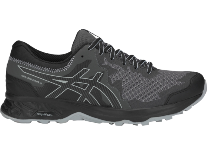 Alivio ambiente Besugo Men's GEL-SONOMA 4 | Black/Stone Grey | Trail Running Shoes | ASICS