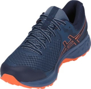 Men s GEL SONOMA 4 Steel Peacoat Trail Running Shoes ASICS