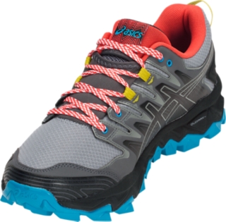 Men's GEL-FUJITRABUCO 7, Stone Grey/Black, Trail Running Shoes