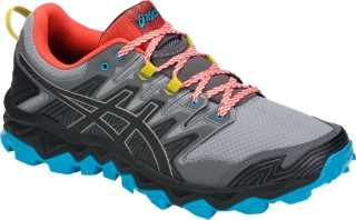 Men's GEL-FUJITRABUCO 7 | Stone Grey/Black | Trail Shoes |