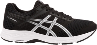 GEL Contend 5 EXTRA WIDE Men Black White Men s Running Shoes ASICS United States