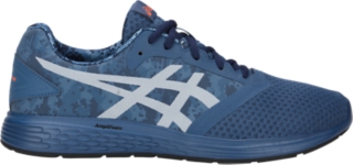 Men's Patriot 10 Print | Grand Shark/White | Running Shoes | ASICS