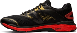 Asics gt 2000 7 black hot sale rich gold