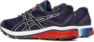 Asics men's gt-1000 8 on sale running shoes - mid grey/peacoat