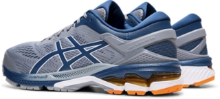 Men's GEL-KAYANO 26 | Sheet Rock/Mako Blue | Running Shoes | ASICS