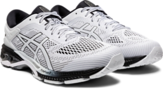 Men's GEL-KAYANO 28, Black/White, Running