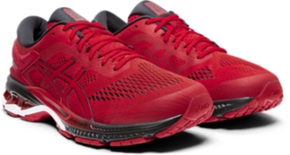 Asics gel kayano on sale 26 mens red