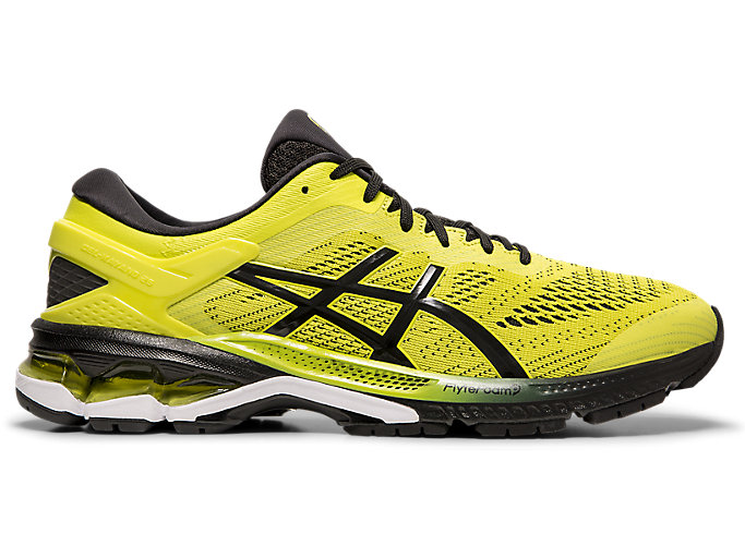 Image 1 of 9 of Men's Sour Yuzu/Black GEL-KAYANO™ 26 Chaussures Running Pour Hommes