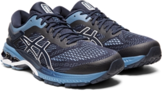 Men's GEL-KAYANO 26 WIDE | Midnight/Grey Floss | Running Shoes | ASICS