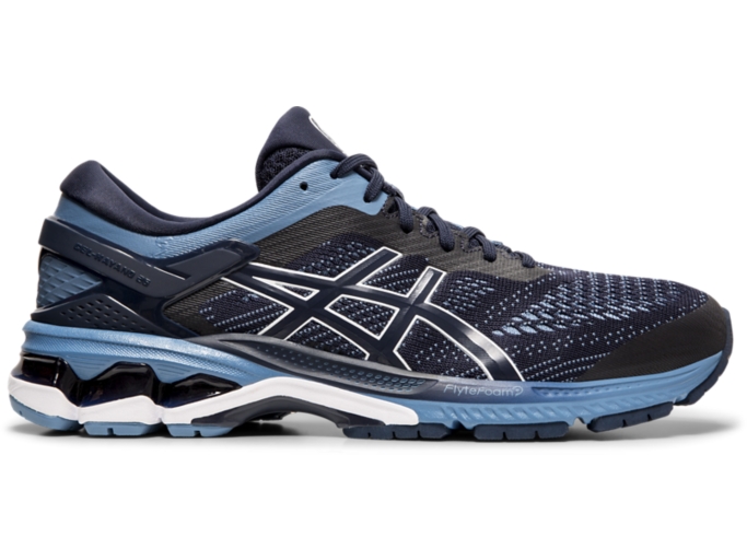 Men's GEL-KAYANO 26 WIDE | Midnight/Grey Floss | Running Shoes | ASICS