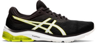 asics neon yellow running shoes